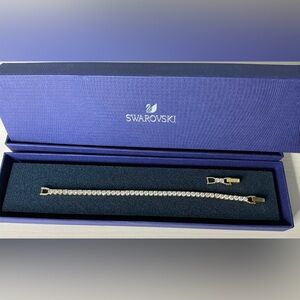 Swarovski Gold Bracelet